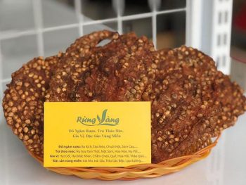 Chuối hột rừng Tây Nguyên – quả chín – bóc vỏ, ép thành miếng: