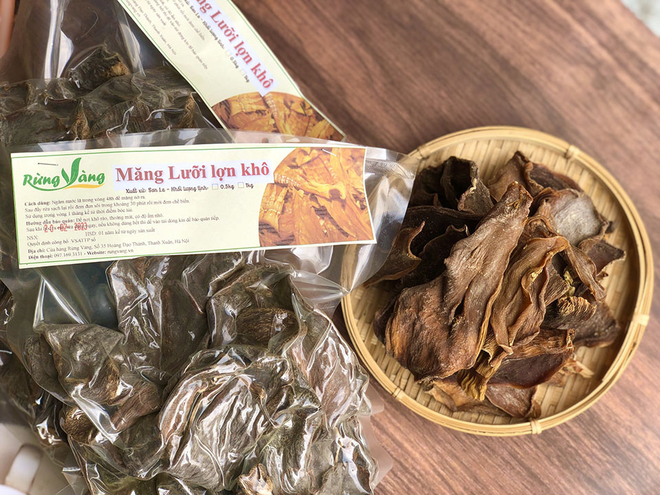 Măng lưỡi lợn ngon